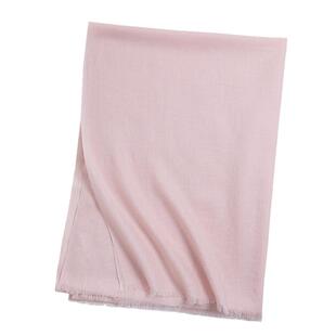 APCSHOP 纯色真丝羊绒围巾长丝巾女春秋薄款简约时尚披肩外搭保暖