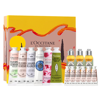 欧舒丹白色薰衣草护手霜礼物礼盒