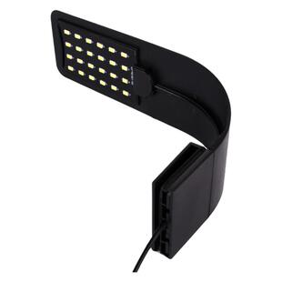 超薄LED鱼缸灯水族照明高度度大功率奥斯特x5水草灯蓝白光夹灯