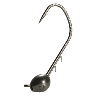 龙鳞钨钢铅头钩特氟龙超滑涂层黑坑抢鱼鲈鳜鱼钩小克重大钩门钝角