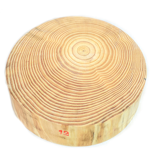 圆形松木菜板砧板家用抗菌防霉案板厨房实木商用加厚菜墩粘板占板