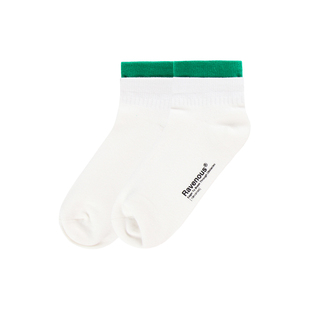 Ravenous多色假两双短袜运动休闲短筒袜男女同款袜子ins潮牌