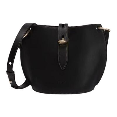 FURLAUNICA牛皮迷你通勤水桶包