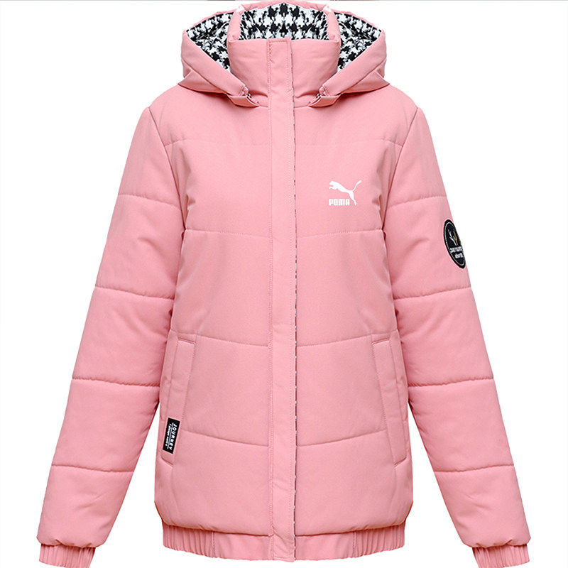 奥莱专柜丨加绒连帽棉服女