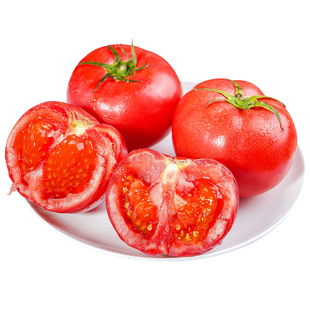 陕西泾阳普罗旺斯西红柿孕妇水果5斤沙瓤自然熟新鲜生吃蔬菜番茄