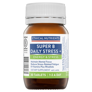 益嘉恩B族维生素舒压片缓压减缓疲惫感提升耐力Ethical Nutrients