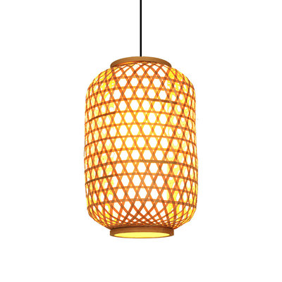 中式餐厅吊灯茶楼茶室竹编灯笼灯