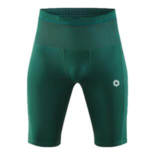 积能跑步压缩裤男短裤运动女夏季马拉松专业腰包袋鼠裤健身瑜伽