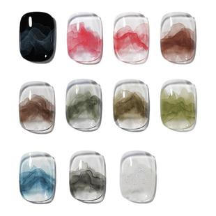 gaoy戈雅晕染液美甲店专用国风水墨大理石纹晕染胶渐变透明水彩液