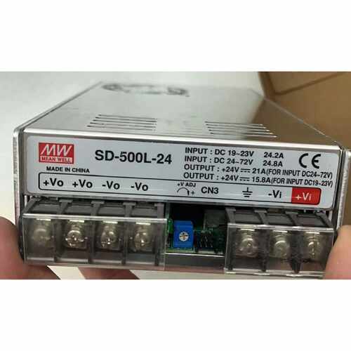 明纬SD500L24开关电源24V输出15.8A功率