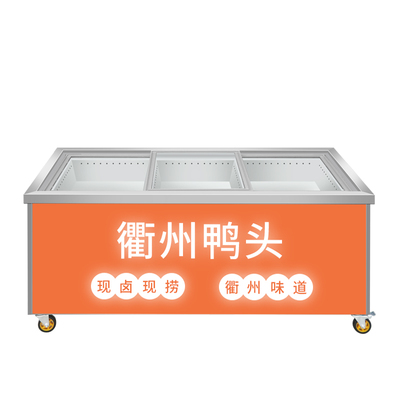 衢州鸭头展示柜支持各种定制