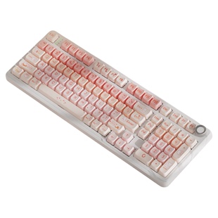 前行者MT98派对小猫主题机械键盘无线蓝牙三模女生办公可爱高颜值