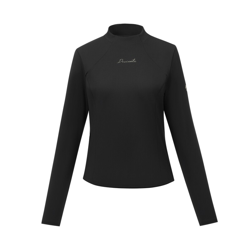 DESCENTE迪桑特WOMEN’S SKI STYLE女士半高领修身长袖T恤新品