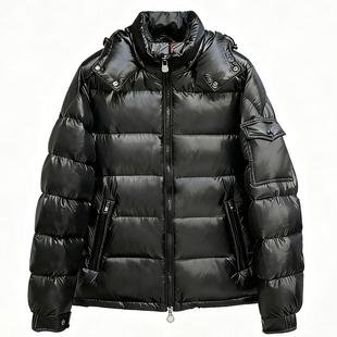 蒙家经典蒙口得玛雅羽绒服maya白鹅绒连帽情侣男女保暖夹克外套新