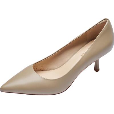 莱尔斯丹通勤尖头细高跟单鞋女