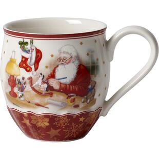 【圣诞礼物】villeroyboch德国唯宝马克杯圣诞陶瓷牛奶杯对杯礼物