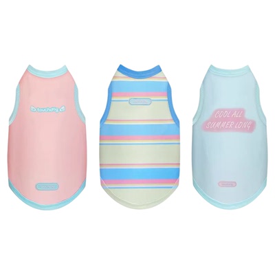 Touchdog宠物夏季凉凉衣透气降温