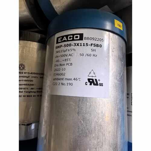 询价-EACO三相交流滤波电容 SMP-500-3X115-FSB