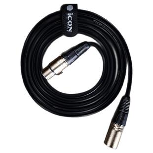 ICON 卡农线话筒链接线声卡麦克风卡农连接线公母对接线