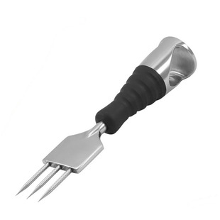 酒术 不锈钢三叉冰锥调酒凿冰器凿冰球工具破冰锥子冰箱除冰凿子