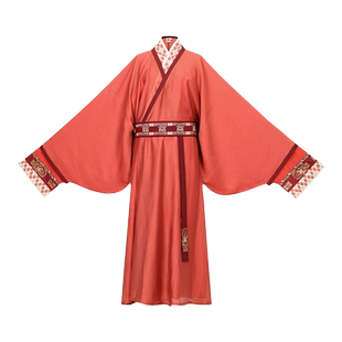 【重回汉唐楚歌】正品原创改良直裾战国袍套装中国风汉服秋冬款女