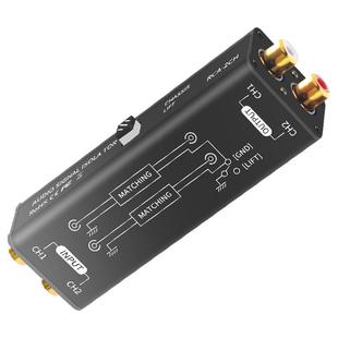 无损音频隔离器共地噪音消除静电滤波电流声阻隔音频干扰接线隔离