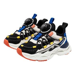 哈比熊童鞋儿童运动鞋男女童2026春夏新款网面透气软底防滑老爹鞋