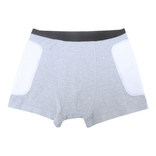 男女士髋部保暖内裤髋关节损伤股骨头病变加绒平角裤高腰短裤防寒