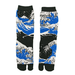 袜子铺子日本SOUSOU款分指二趾袜足袋鞋高筒纯棉木屐人字拖鞋马蹄