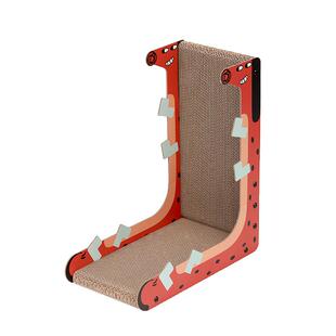 猫抓板l型猫抓板耐抓耐磨不易掉屑立式猫爪板家具沙发保护猫玩具