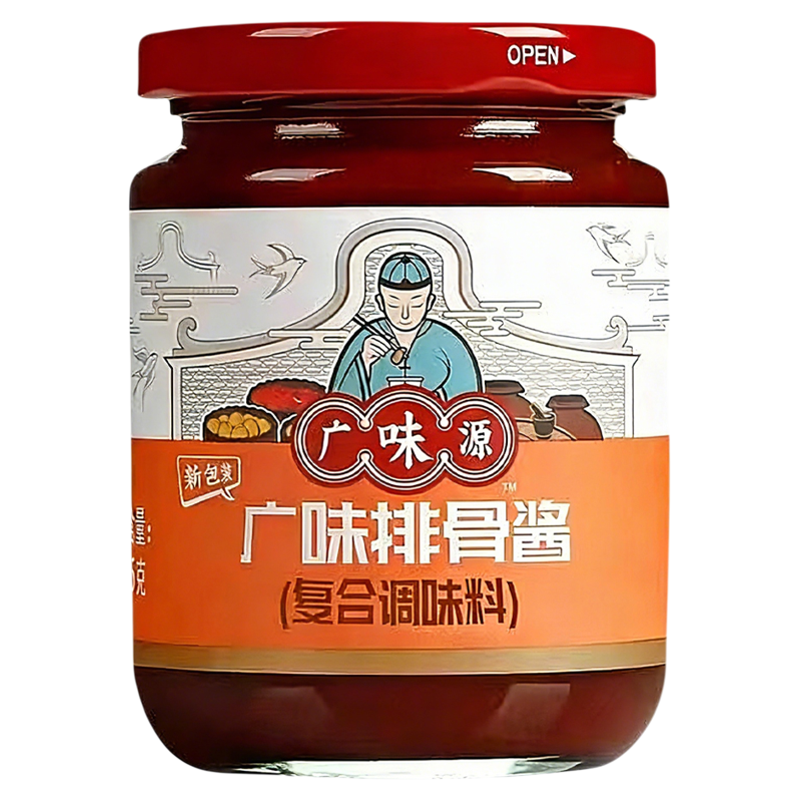 广味源排骨酱255g瓶装腌制烧烤