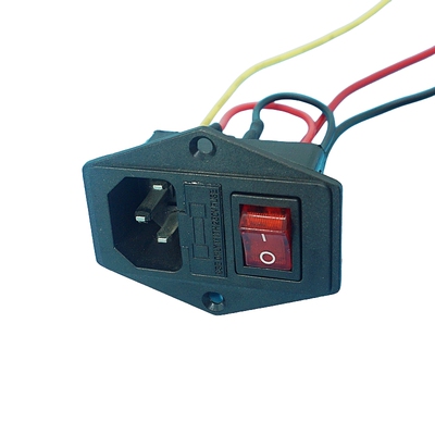 三合一插座带线开关保险丝