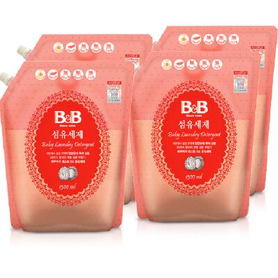 保宁婴幼儿洗衣液1.3L×4袋×1组