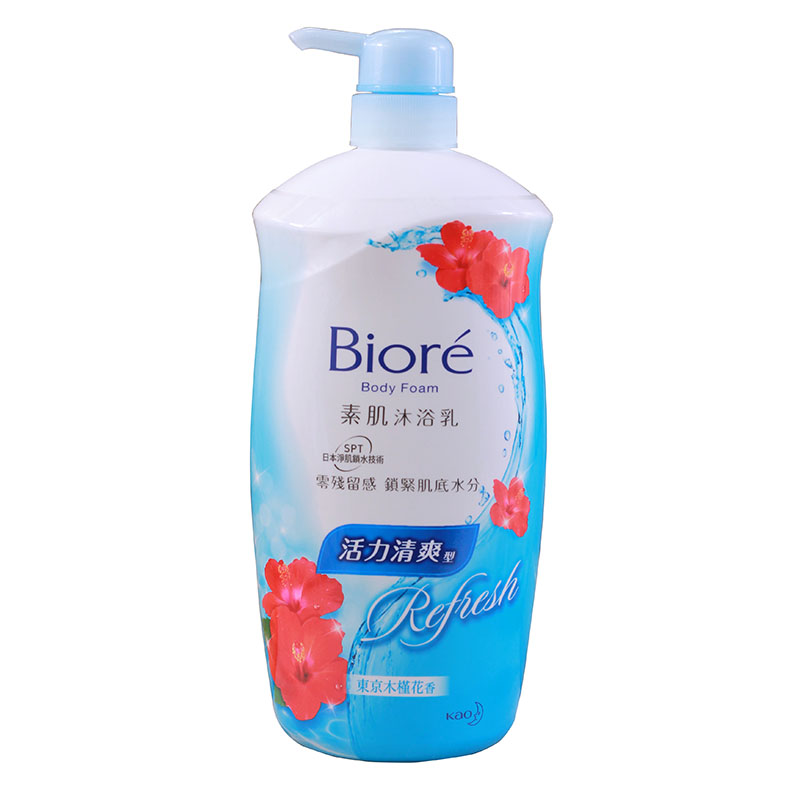 香港biore碧柔沐浴露木槿花清爽