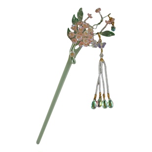 儿童古风发饰新款汉服发簪女童超仙流苏小花朵清新甜美配饰发饰