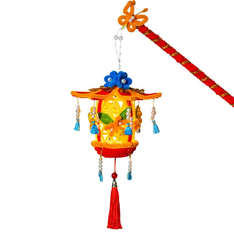 中秋儿童DIY发光宫灯材料包