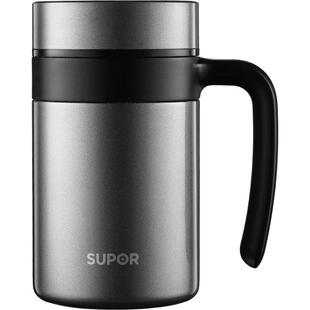 苏泊尔保温杯男士茶水分离水杯办公室泡茶杯子大容量定制长辈送礼