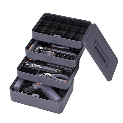 吉米家居工具箱家用套装五金维修大全电工全套家庭电钻多功能组合