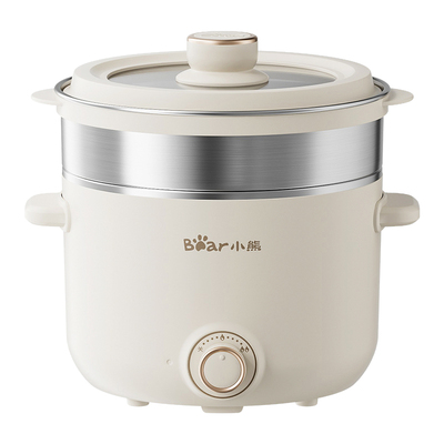 小熊家用2.5L不锈钢多功能电煮锅