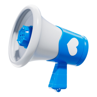 迷你小喇叭玩具大声公扬声器钥匙扣录音器搞怪音乐整蛊挂件大音量