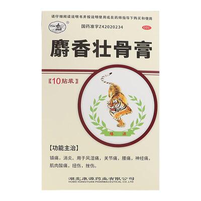 【康源】麝香壮骨膏10贴/盒