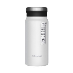 日本孔雀Peacock学生保温杯男女士316不锈钢便携高档咖啡杯随手杯
