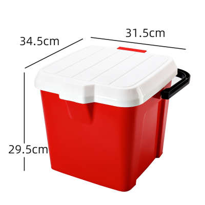 可坐桶凳剧组现场箱家用洗澡浴室手提收纳钓鱼水桶带盖塑料加厚大