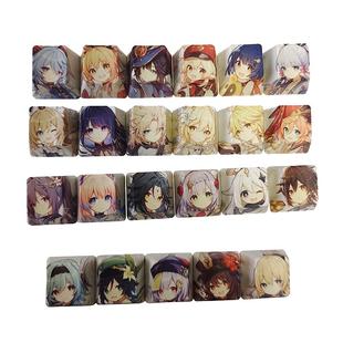 定制键帽五面热升华动漫二次元个性PBT客制机械键盘帽图案XDA原厂