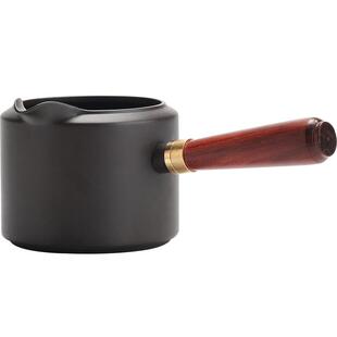 公道杯紫砂公杯侧把分茶器大容量分茶杯紫泥功夫茶具配件日式茶海