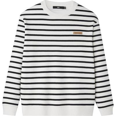 海澜之家加绒加厚圆领针织衫男冬