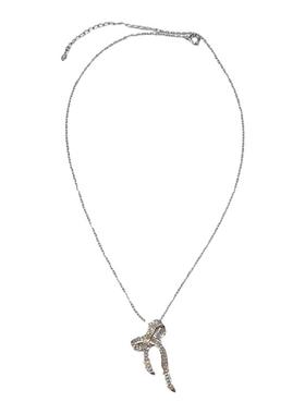 魅芽仙骨超美璀璨蝴蝶结项链