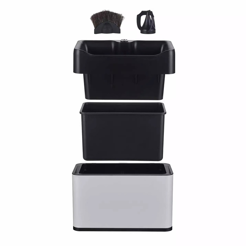 赞拓商用电动咖啡粉碗清洁器 咖啡吧台咖啡粉渣桶咖啡手柄清洁器