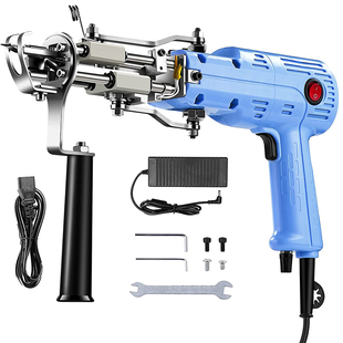 不卡毛线的tufting枪gun突突枪簇绒枪割圈绒打地毯工具tuftinggun