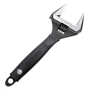 日本rubicon罗宾汉进口活动扳手大开口超薄扳子水暖卫浴板手8寸